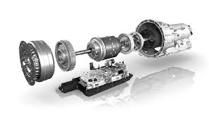 Schéma cinématique interne de la boîte ZF 8HP70