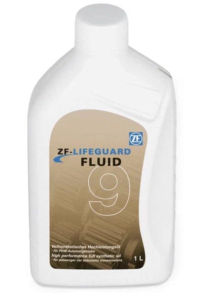 Huile recommandée pour la boîte ZF 9HP48 Huile ZF LifeguardFluid 9 pour 9HP48