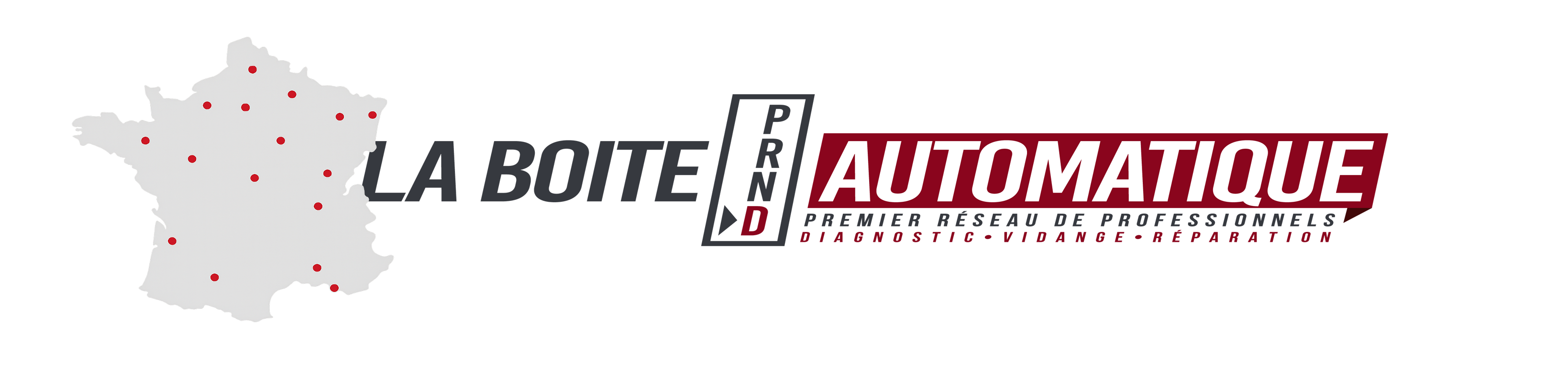Carte des garages spécialisés en boîtes automatiques en France